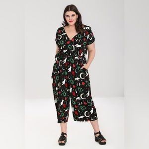 HellBunny Good Fortune Jumpsuit